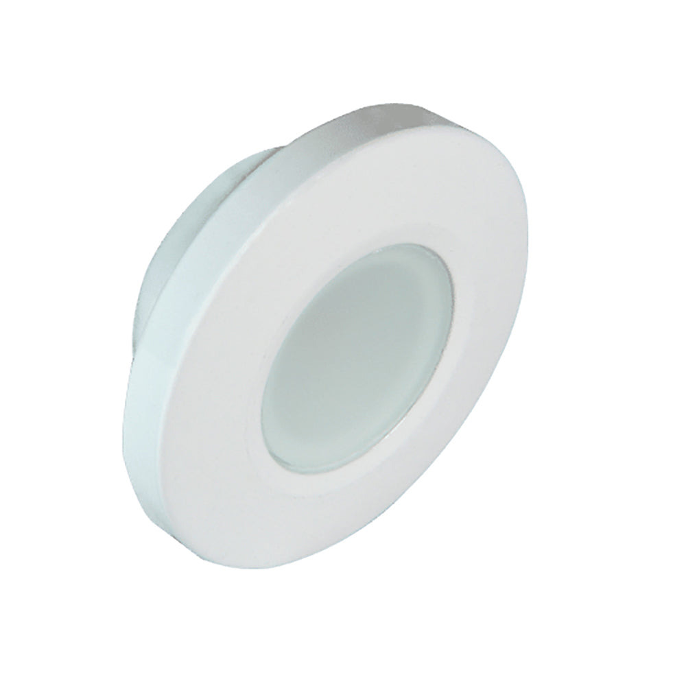 Lumitec Orbit Flush Mount Down Light - Blue Non-Dimming, Red Non-Dimming &amp; White
