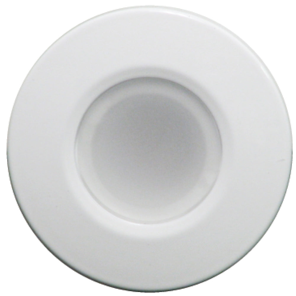 Lumitec Orbit Flush Mount Down Light - Blue Non-Dimming, Red Non-Dimming &amp; White