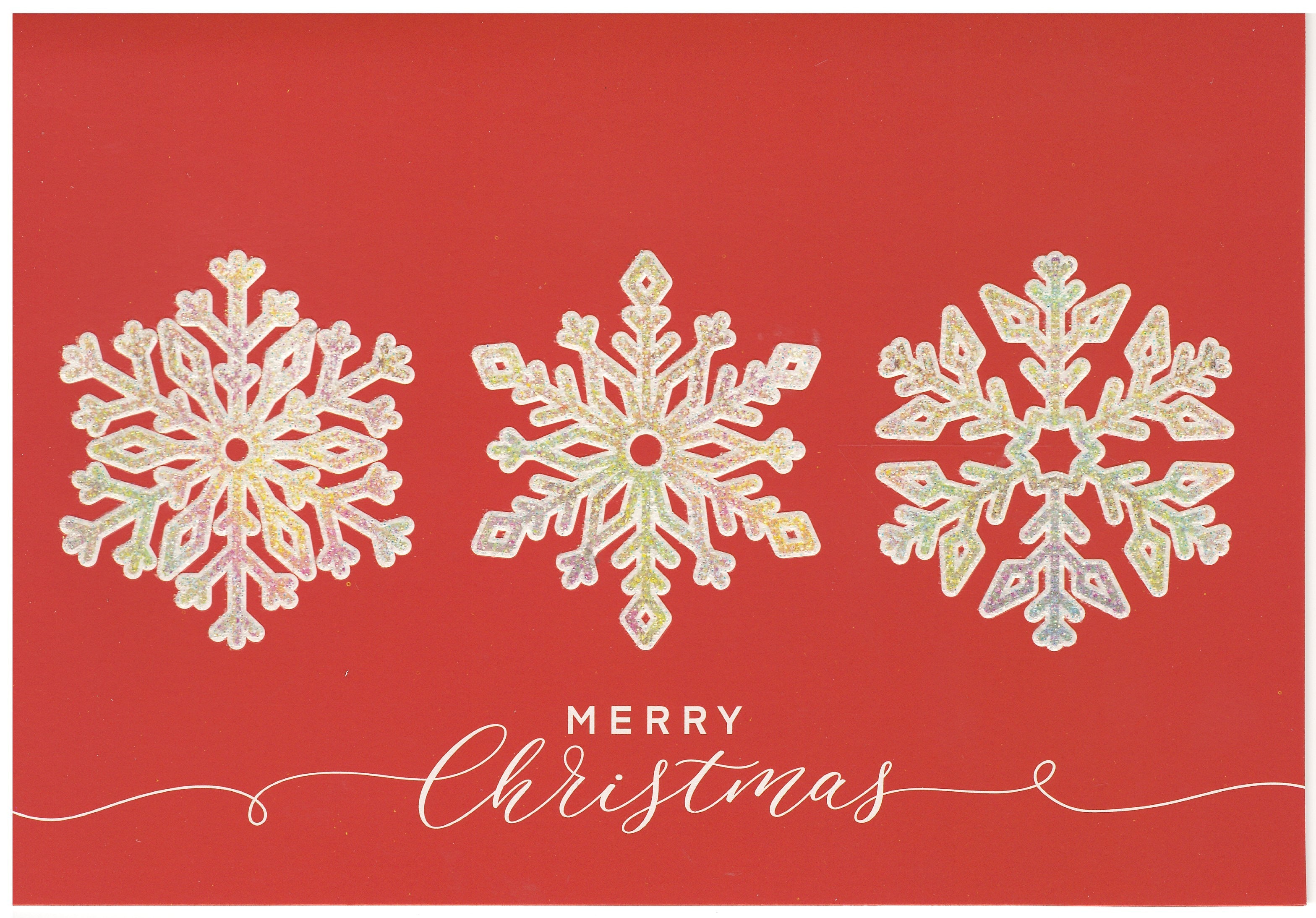 Luxury Boxed Cards - Set of 18 - Snowflakes
