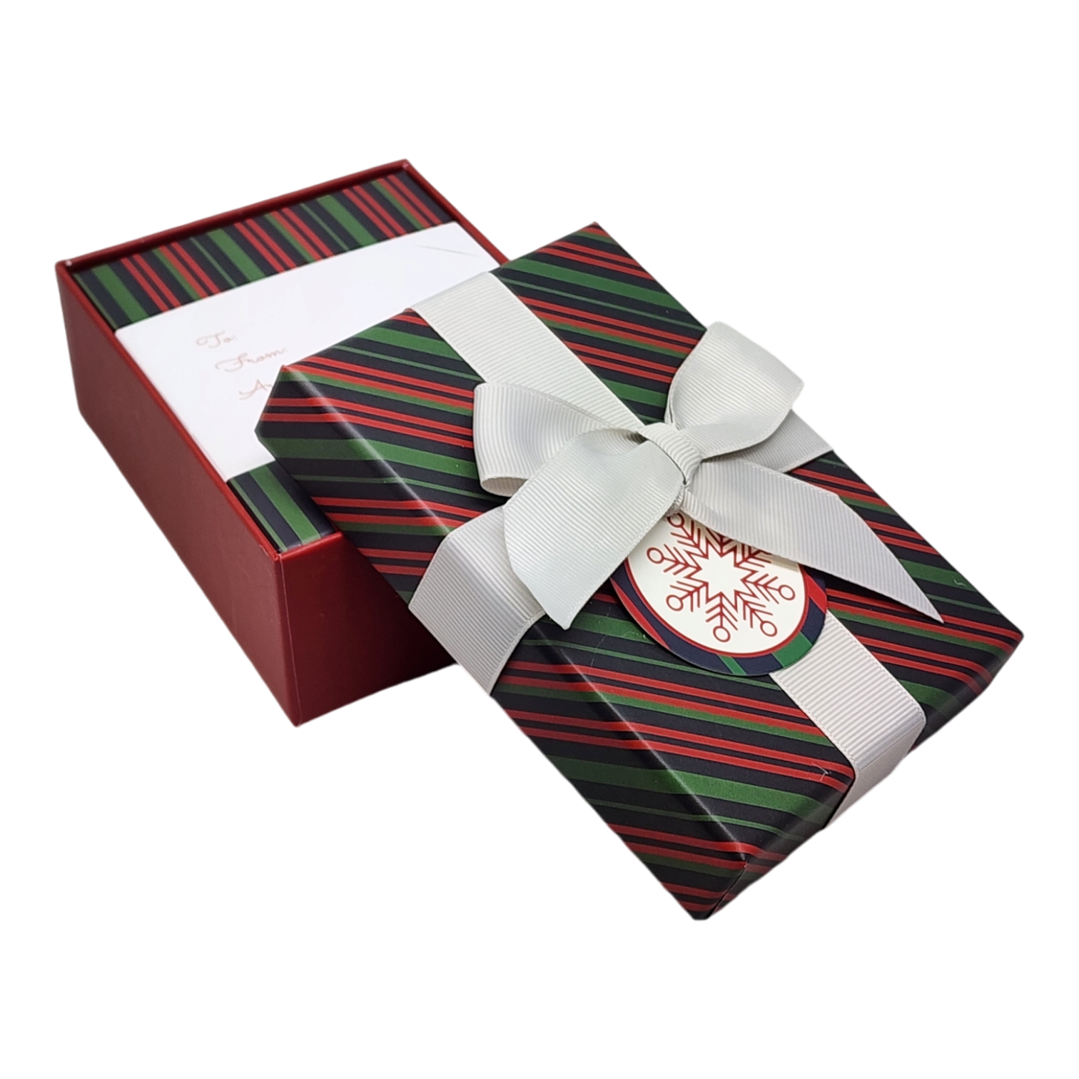 Luxury Gift Card Box - Stripe