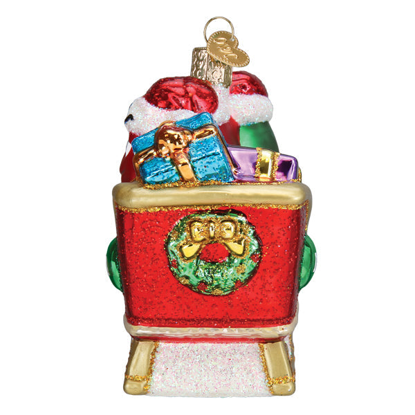 M & M In Sleigh Ornament