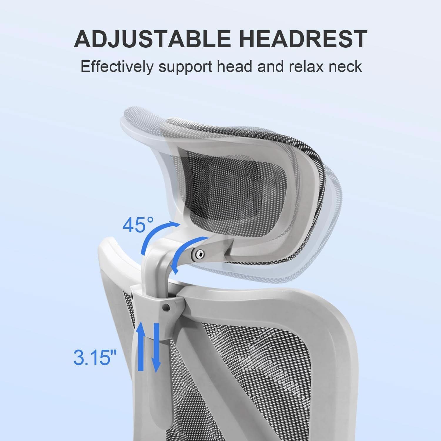 M57 Ergonomic Office Chair With 3 Way Armrests Lumbar