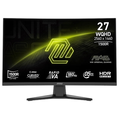 MSI MAG 275CQF E18 27-Inch Curved Gaming Monitor