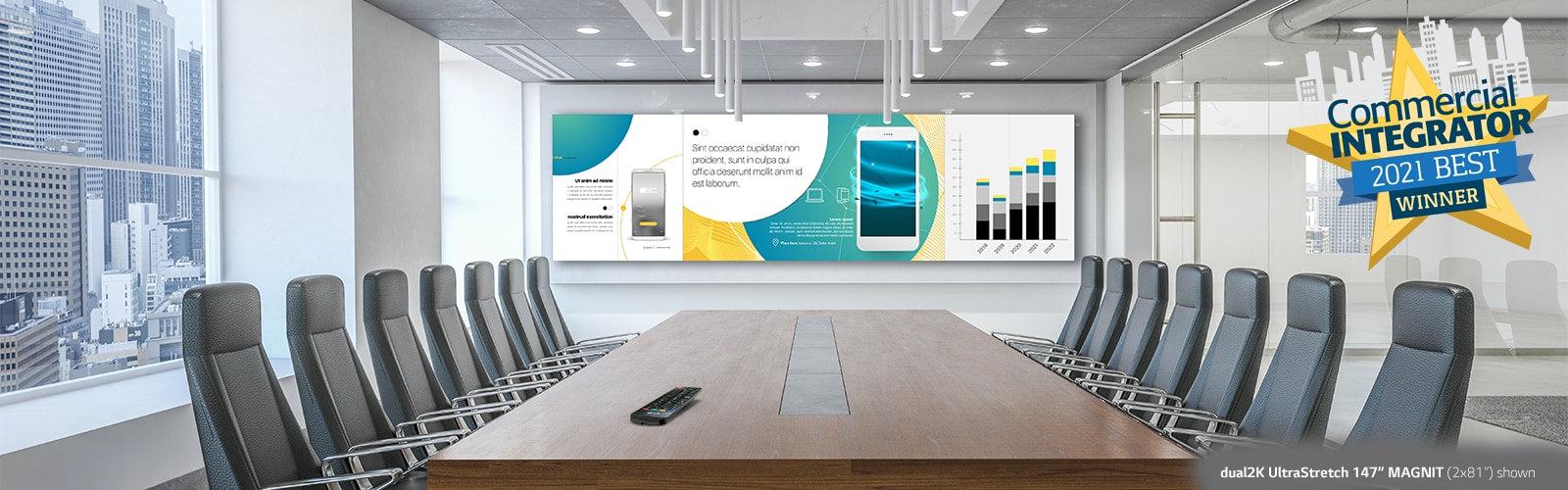 MAGNIT Ultimate Business Display - 8K Ultra HD Micro LED | Tecisoft LSAB-U325C