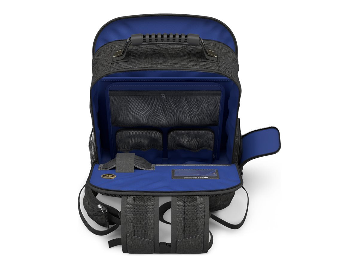 MAXCases 2.0 - Notebook carrying backpack - E-Sports - rugged - 18 - black" MC-BP-ESPT2-BLK