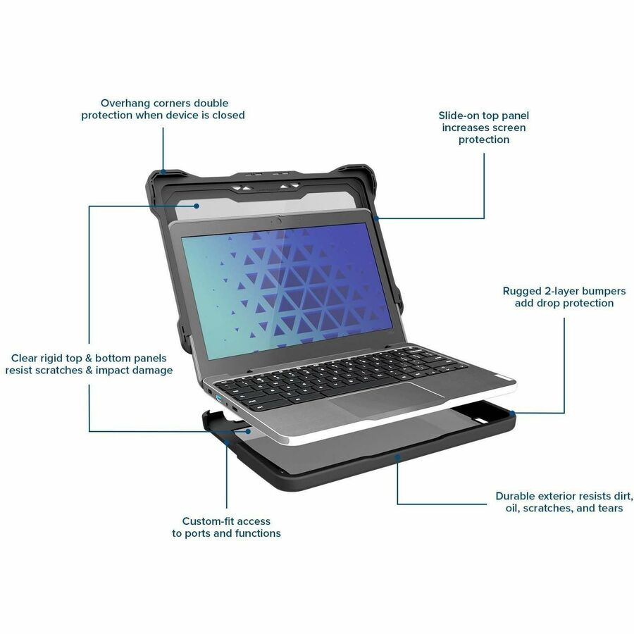 MAXCases Chromebook Cases 11.6 11.6 inches precision-fit maximized protection scratch-resi
