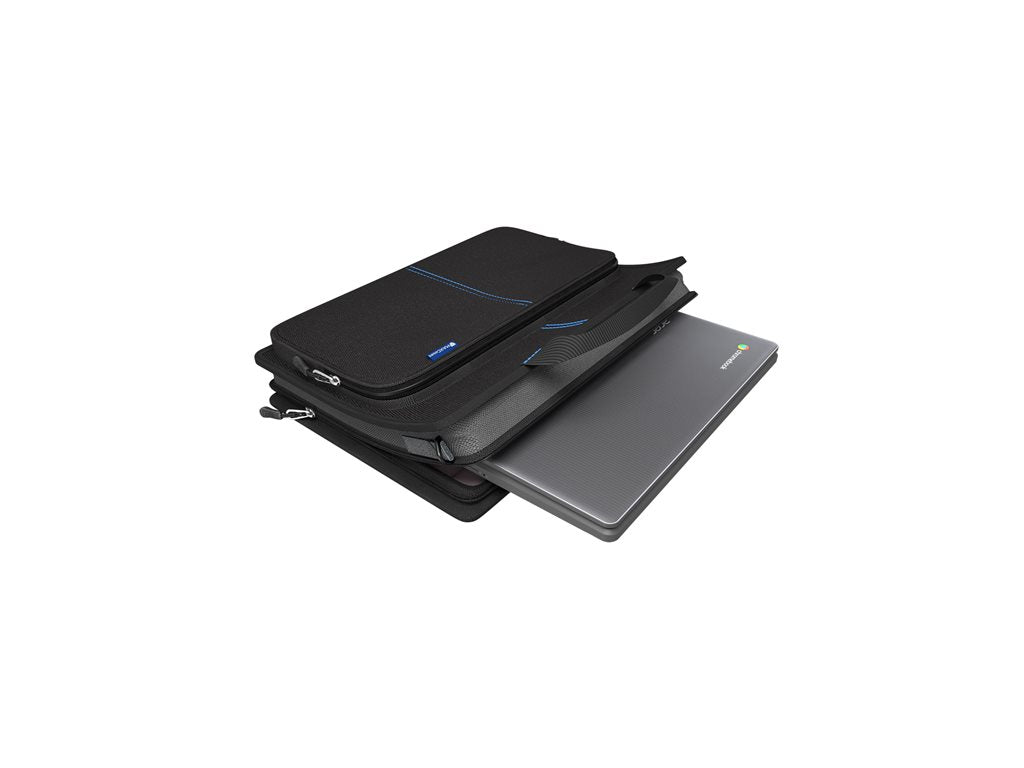 MAXCases Explorer 5 Work-In - Notebook carrying case - with pocket - 11 - black" MCEB5P11BLK