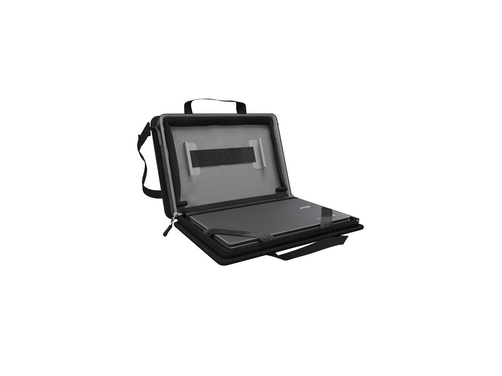 MAXCases Explorer 5 Work-In - Notebook carrying case - with pocket - 14 - black" MCEB5P14BLK