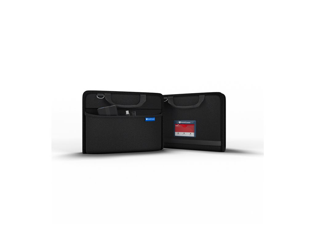 MAXCases Explorer - Notebook carrying case - slim, work-in - 14 - black" MCEBS14BLK