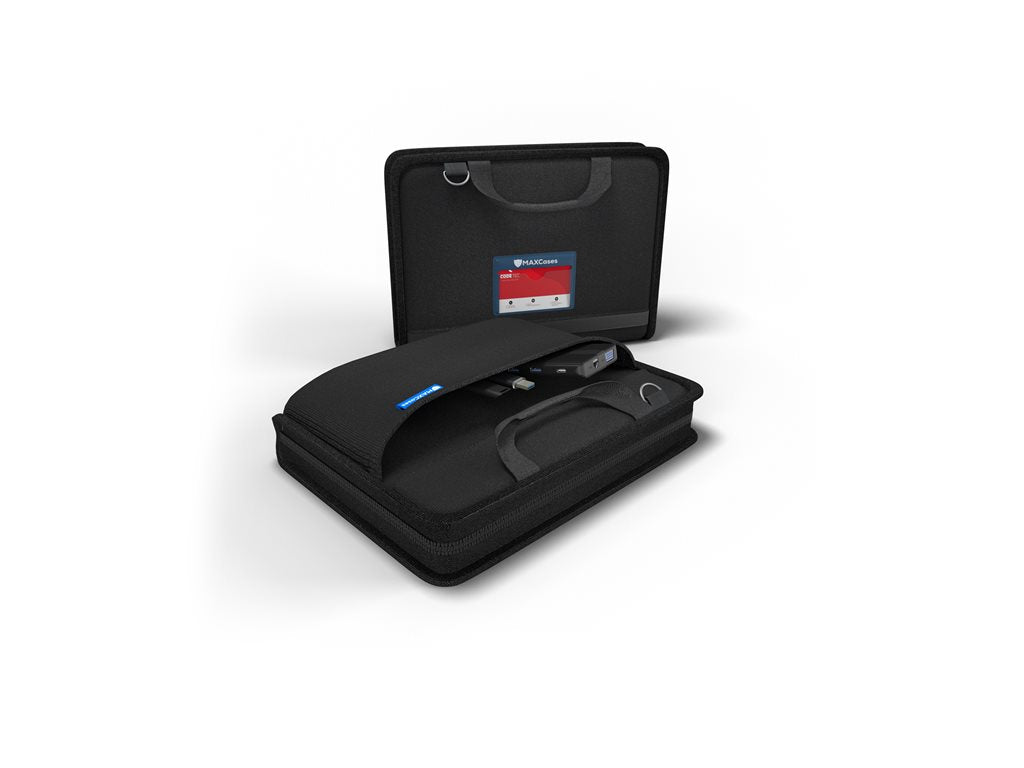 MAXCases Explorer - Notebook carrying case - slim, work-in - 14 - black" MCEBS14BLK