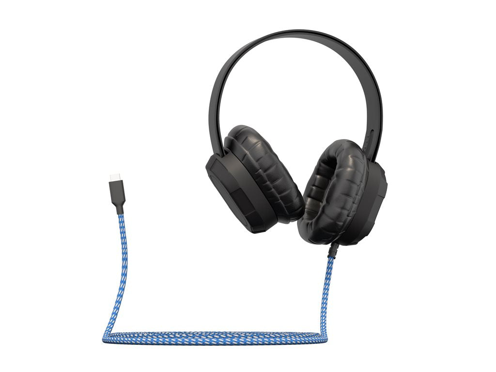 MAXCases Extreme - Headset - full size - wired - USB-C - black MC-HPX-USBC