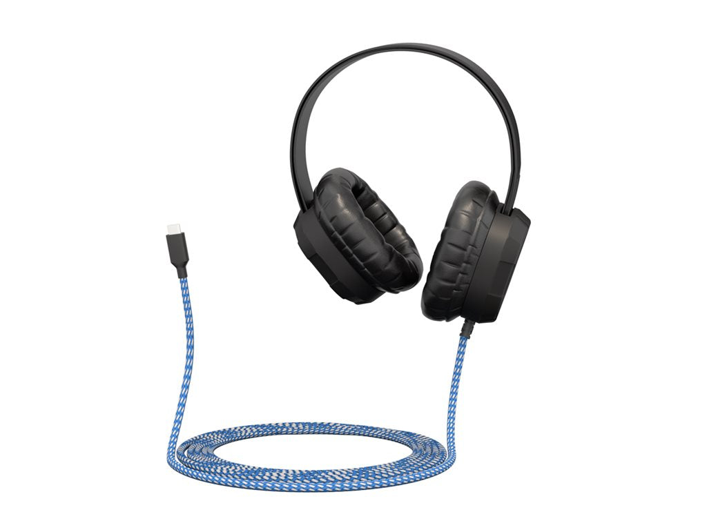 MAXCases Extreme - Headset - full size - wired - USB-C - black MC-HPX-USBC