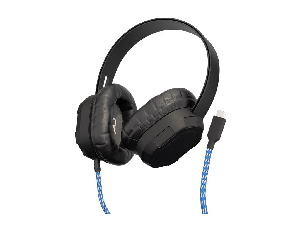 MAXCases Extreme - Headset - full size - wired - USB-C - black MC-HSX-USBC