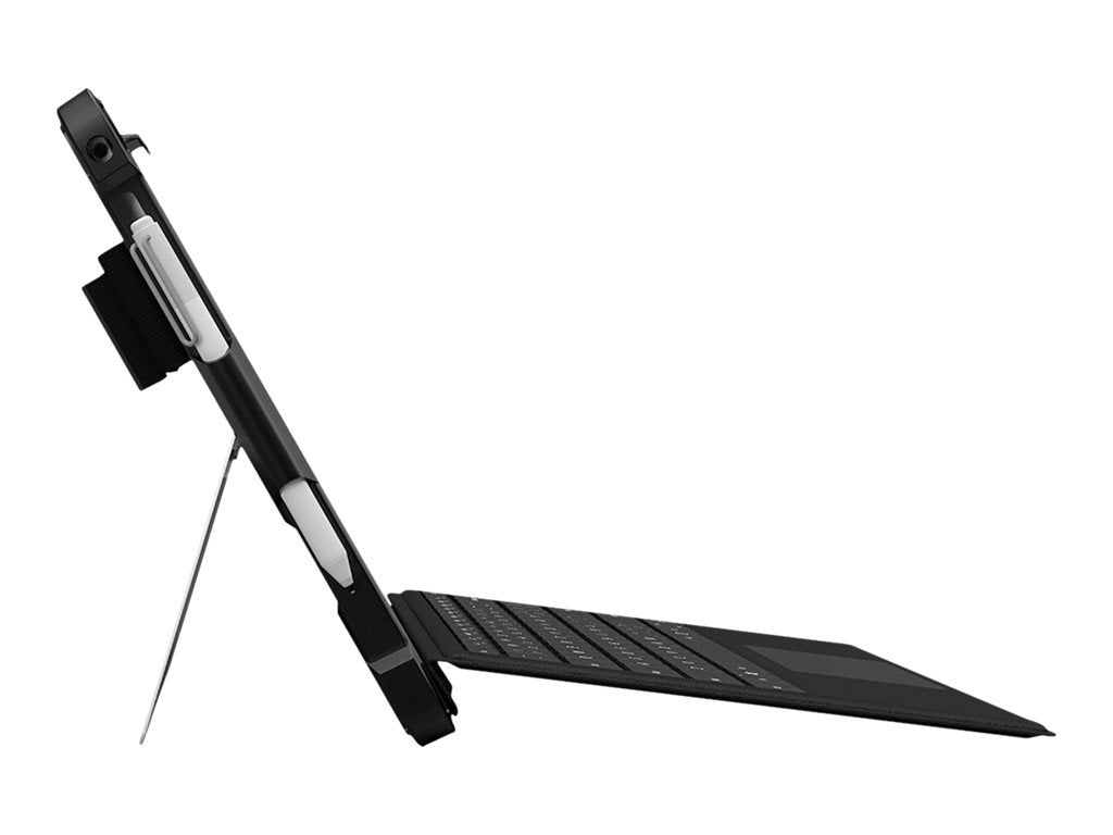 MAXCases Extreme Shell - Back cover for tablet - rugged - silicone, polycarbonate - black - for Microsoft Surface Pro