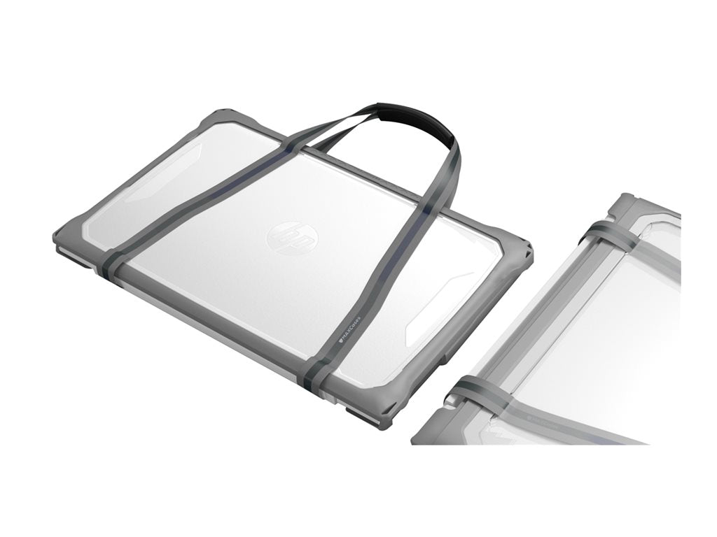 MAXCases Extreme Shell F2 - Notebook shell case - gray, clear - for HP ProBook 440 G10, 440 G8, 440 G9, 445 G10, 445 G8, 445 HP-ESF-PB440-14-GRY