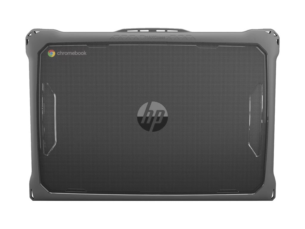 MAXCases Extreme Shell F2 - Notebook shell case - rugged - gray, clear HP-ESF-FCB-G10-GRY