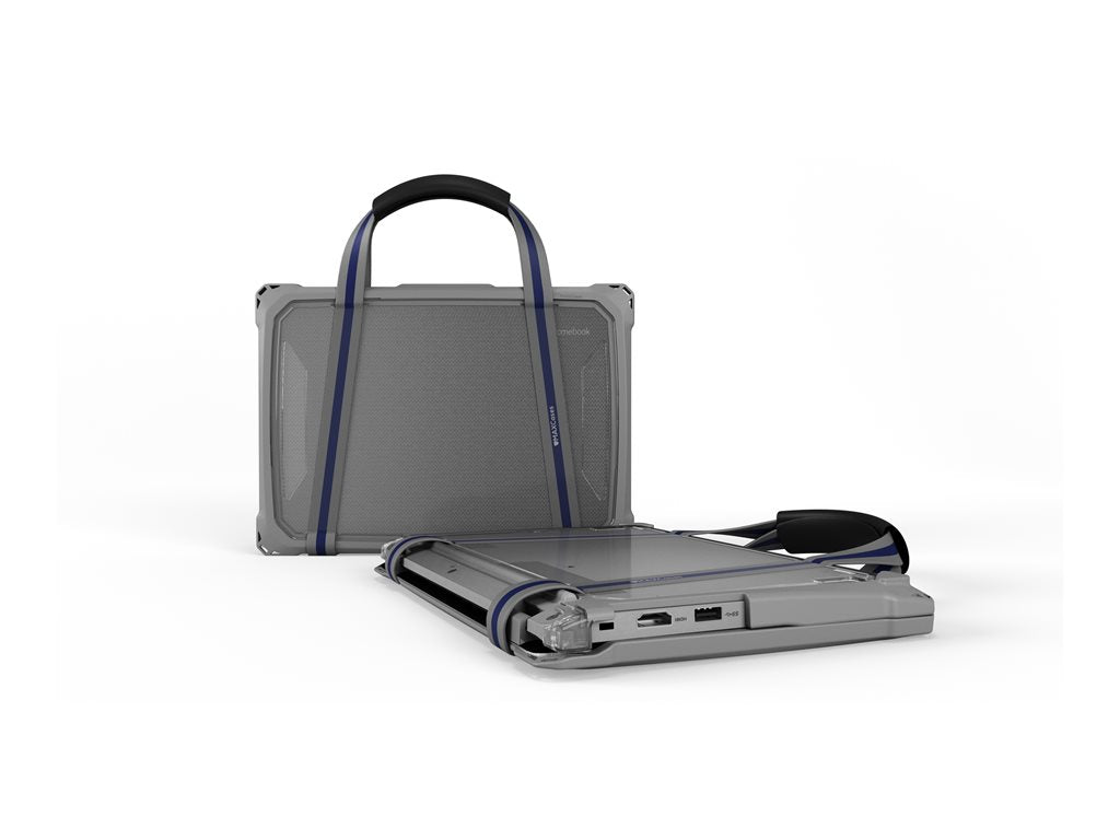 MAXCases Extreme Shell-F3 - Notebook shell case - slide-on - gray, clear LNESF3300EG4GRY
