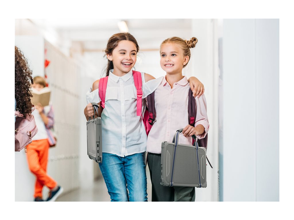 MAXCases Extreme Shell-F3 - Notebook shell case - slide-on - gray, clear LNESF3300EG4GRY