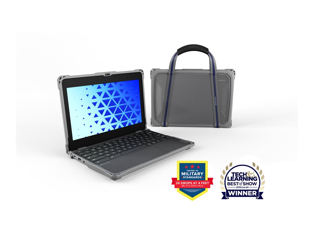 MAXCases Extreme Shell-F3 - Notebook shell case - slide-on - gray, clear LNESF3300EG4GRY