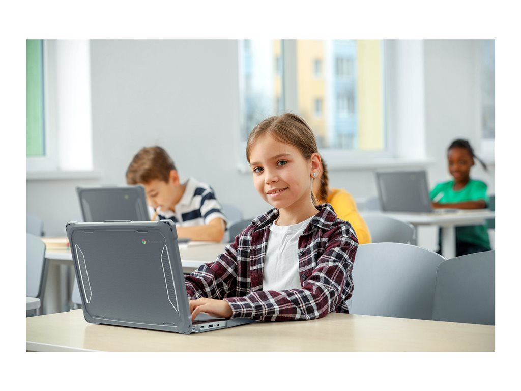 MAXCases Extreme Shell-F3 - Notebook shell case - slide-on - gray, clear LNESF3300EG4GRY