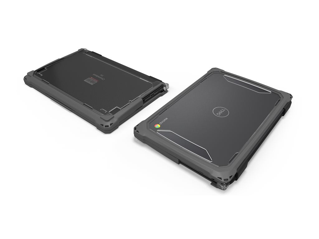 MAXCases Extreme Shell-F3 - Notebook shell case - slide-on - gray, clear - for Dell Chromebook 3100 2-in-1, 3110 2-in-1 DLESF3311021GRY
