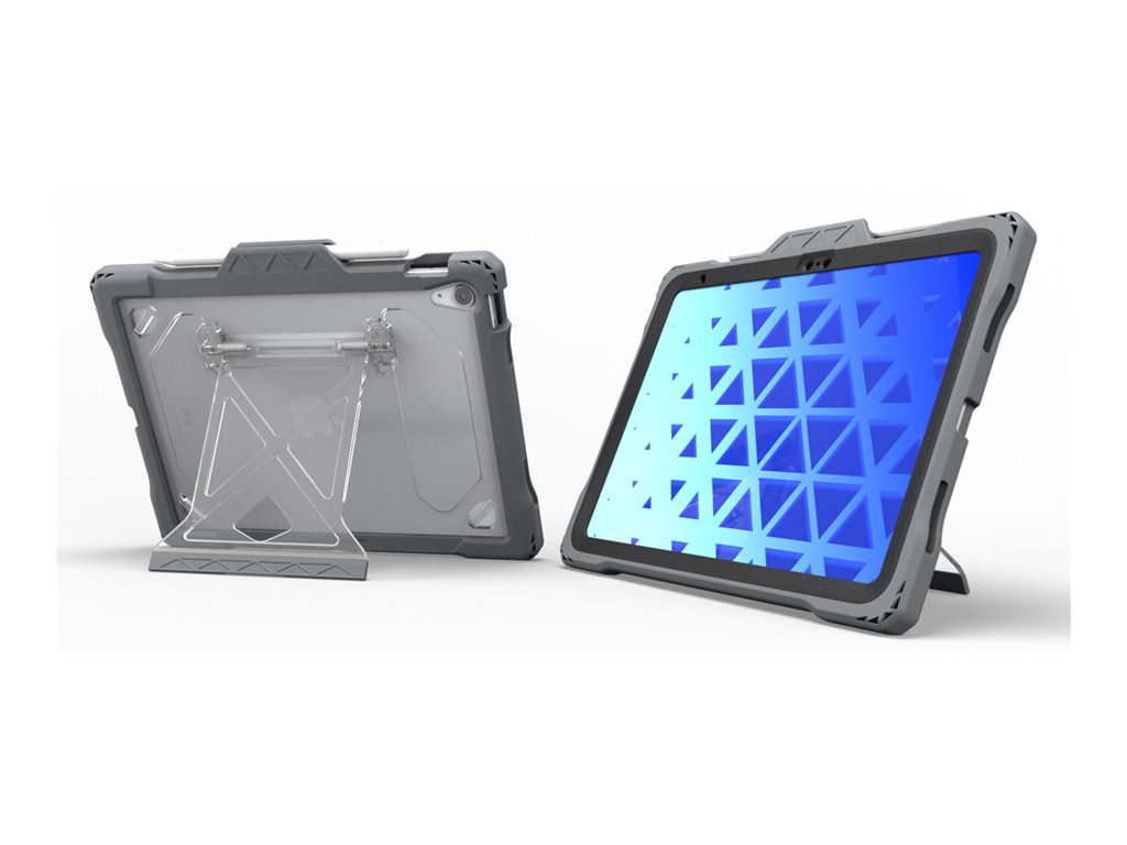 MAXCases Shield Extreme X2 - Protective case for tablet - rugged - thermoplastic polyurethane (TPU) - black, gray APSXX2IP10BLK