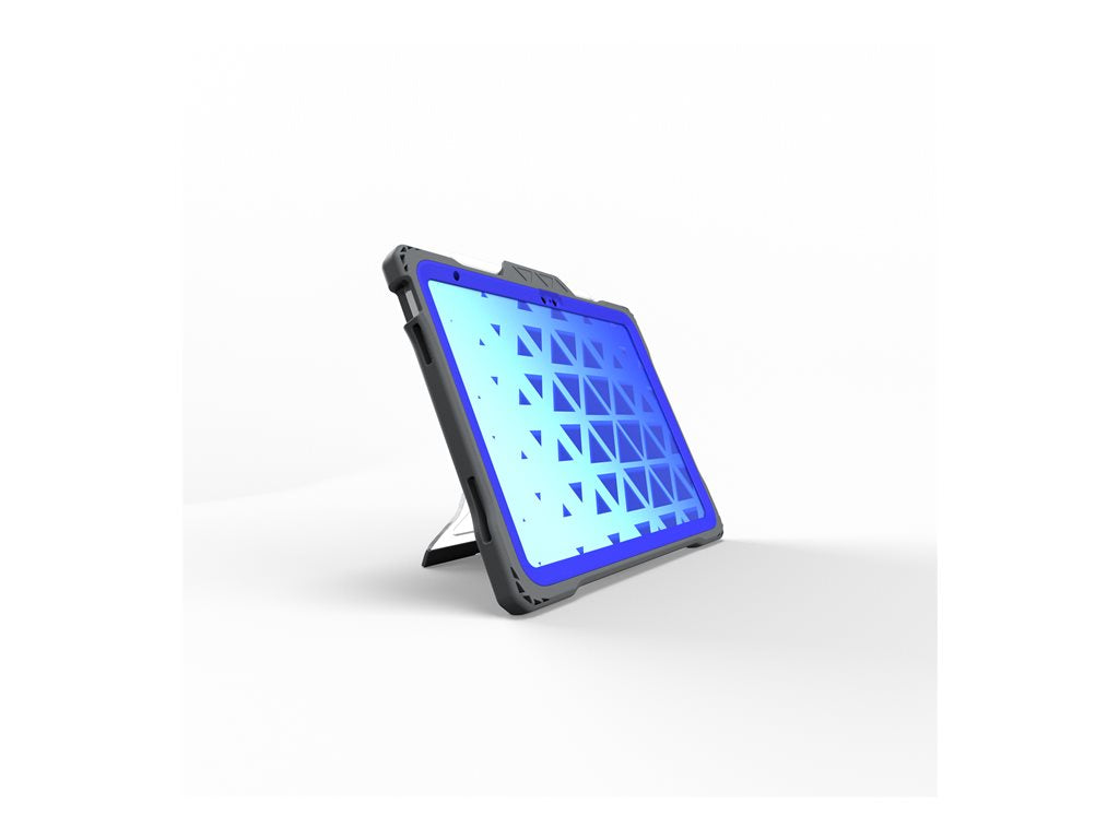 MAXCases Shield Extreme X2 - Protective case for tablet - rugged - thermoplastic polyurethane (TPU) - gray, blue APSXX2IP10BLU