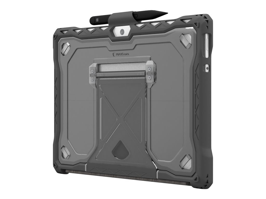 MAXCases Shield Extreme X2 - Protective case for tablet - rugged - thermoplastic polyurethane (TPU) - gray - for Microsoft Surface MS-SXX2-SP8-GRY