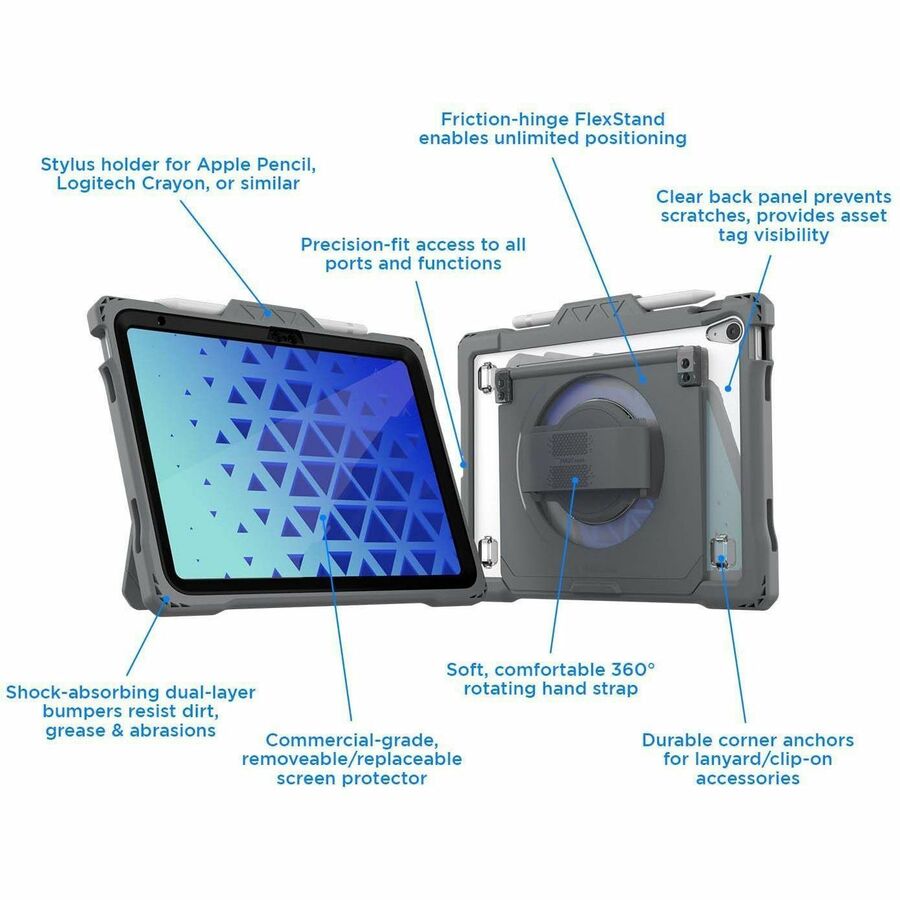 MAXCases iPad cases 10.9 10.9 inches Maximized protection scratch-resistant shock dissipat