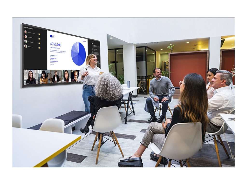 MAXHUB UW92NA - 92 Diagonal Class UW Series LED-backlit LCD display - interactive digital signage - Android - 5K UHD (2160p)