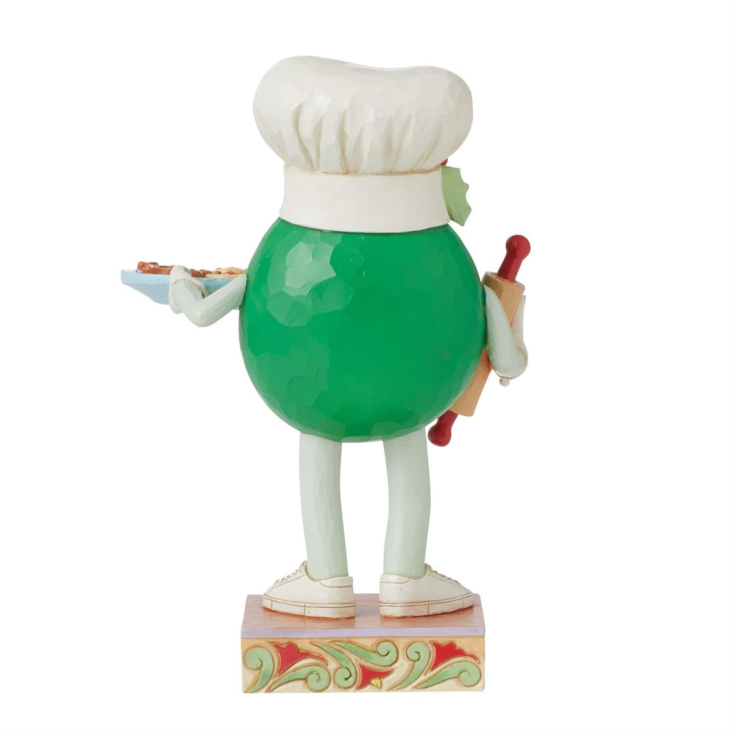 M&M'S Green Character With Cookies Figurine