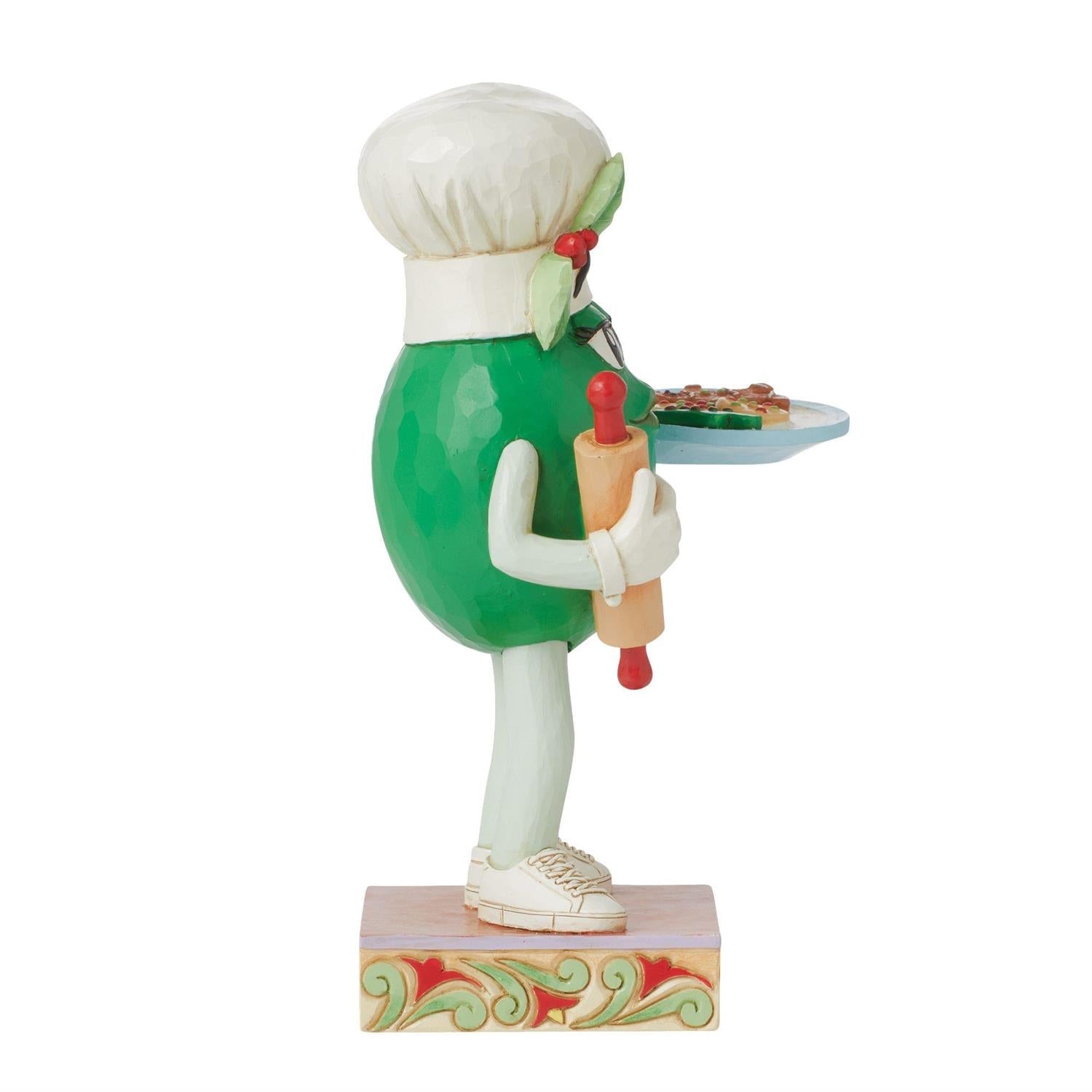 M&M'S Green Character With Cookies Figurine