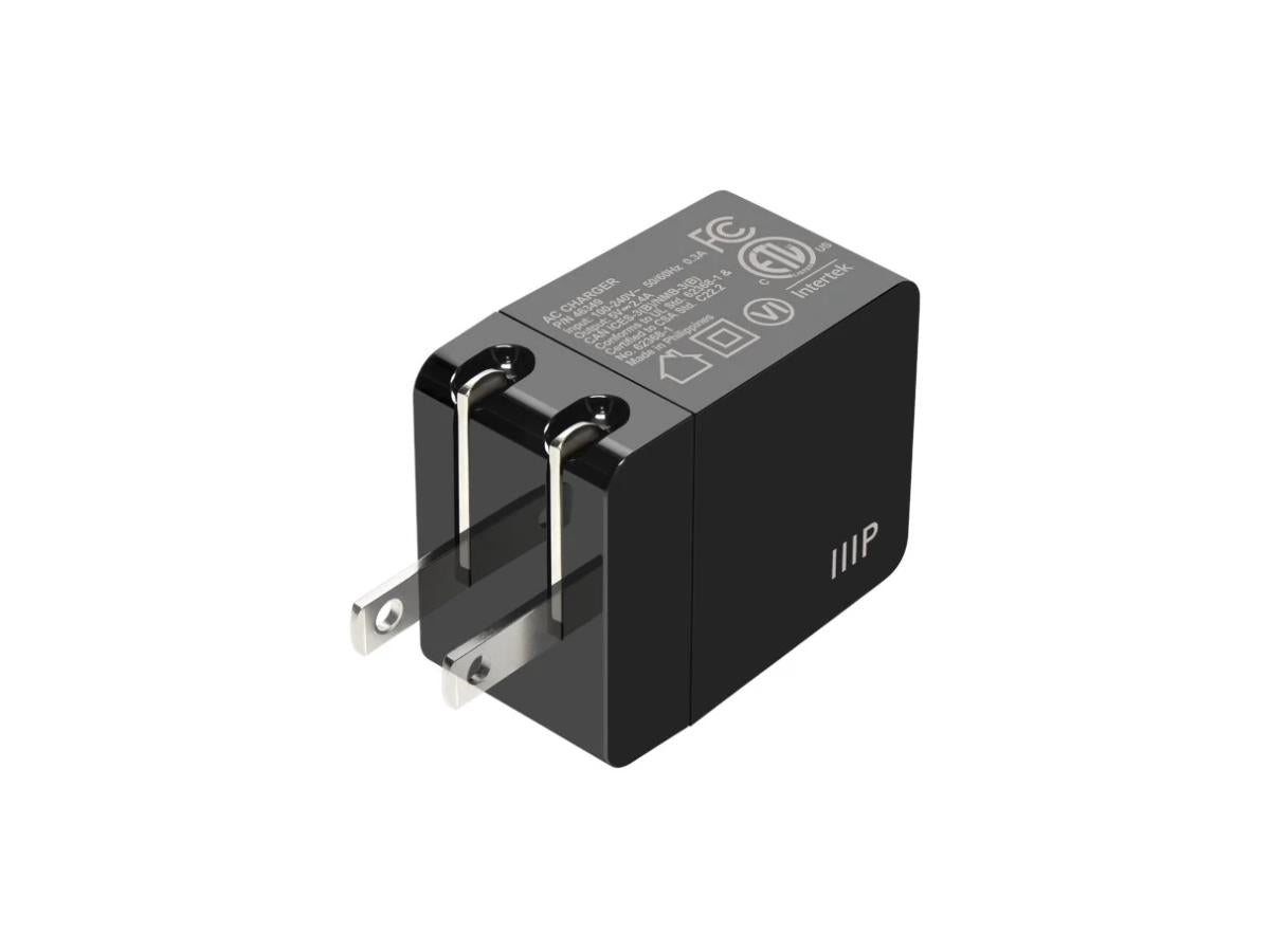 MONOPRICE 12W USB-A Wall Charger 2.4A Fast Charging Compact