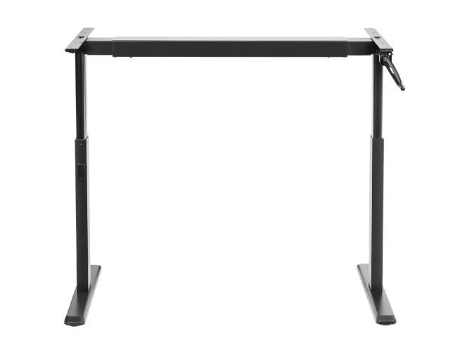 MONOPRICE Sit-Stand Desk Frame Manual Crank Adjustable Workstation
