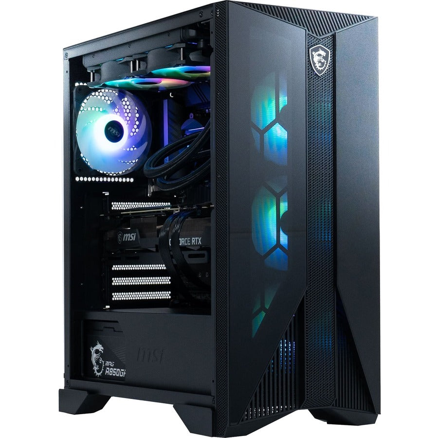 MSI Aegis RS Aegis RS 12TE-258US Gaming Desktop Computer - Intel Core i7 12th Gen i7-12700K - 16 GB - 1 TB SSD - Tower - Black AERS12TE258