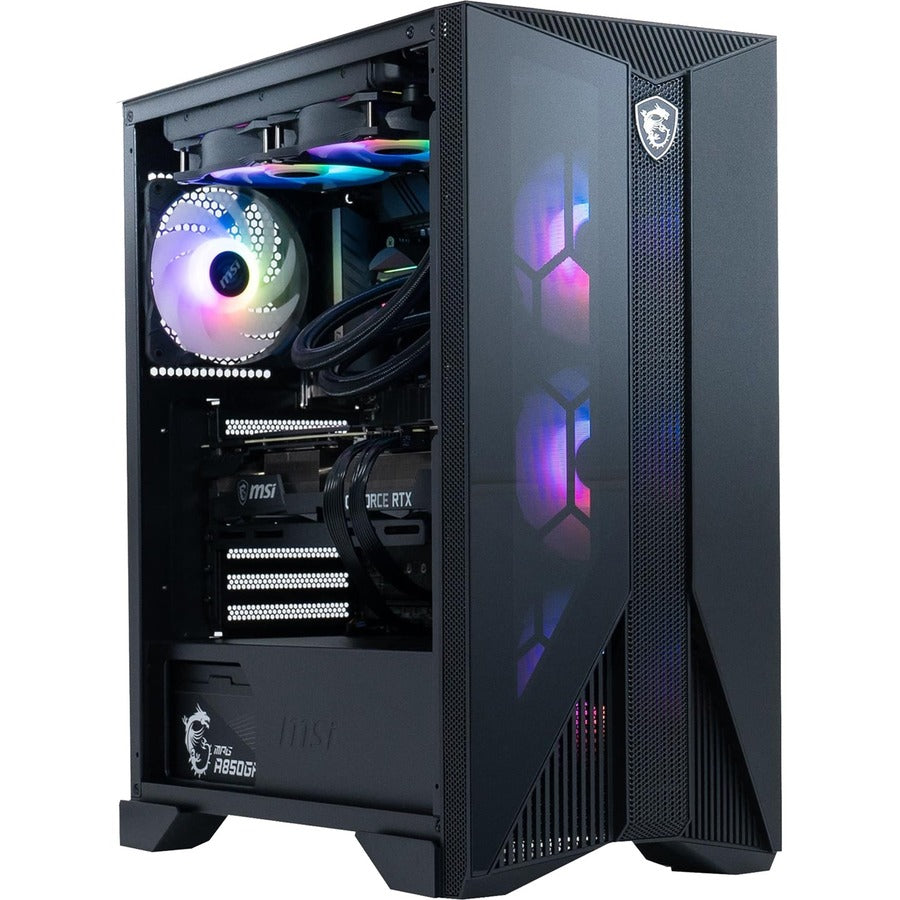MSI Aegis RS Aegis RS 12TE-258US Gaming Desktop Computer - Intel Core i7 12th Gen i7-12700K - 16 GB - 1 TB SSD - Tower - Black AERS12TE258