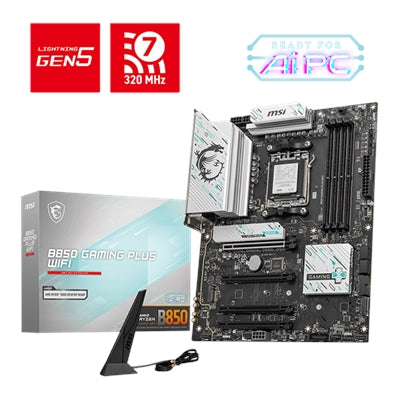 MSI B850 GAMING PLUS WIFI Gaming Desktop Motherboard