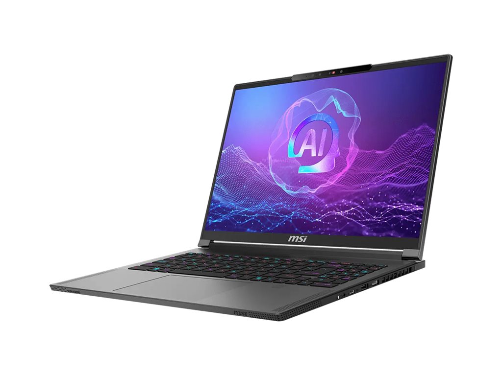 MSI Creator A16 AI+ A3HVFG-038US - AMD Ryzen AI 9 - 365 / up to 5 GHz - Win 11 Home - GeForce RTX 4060 - 32 GB RAM - 1 TB SSD CA16A3H038