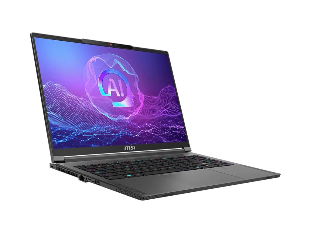 MSI Creator A16 AI+ A3HVFG-038US - AMD Ryzen AI 9 - 365 / up to 5 GHz - Win 11 Home - GeForce RTX 4060 - 32 GB RAM - 1 TB SSD CA16A3H038