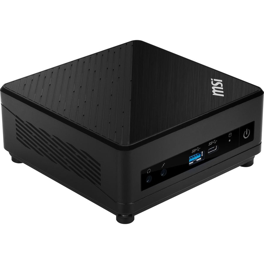 MSI Cubi 5 Cubi 5 10M-442US Desktop Computer - Intel Core i3 10th Gen i3-10110U - 8 GB - 256 GB SSD - Black CU510M442