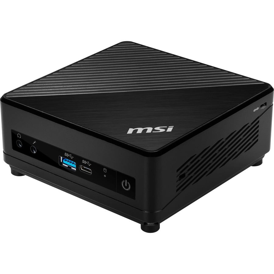 MSI Cubi 5 Cubi 5 10M-442US Desktop Computer - Intel Core i3 10th Gen i3-10110U - 8 GB - 256 GB SSD - Black CU510M442