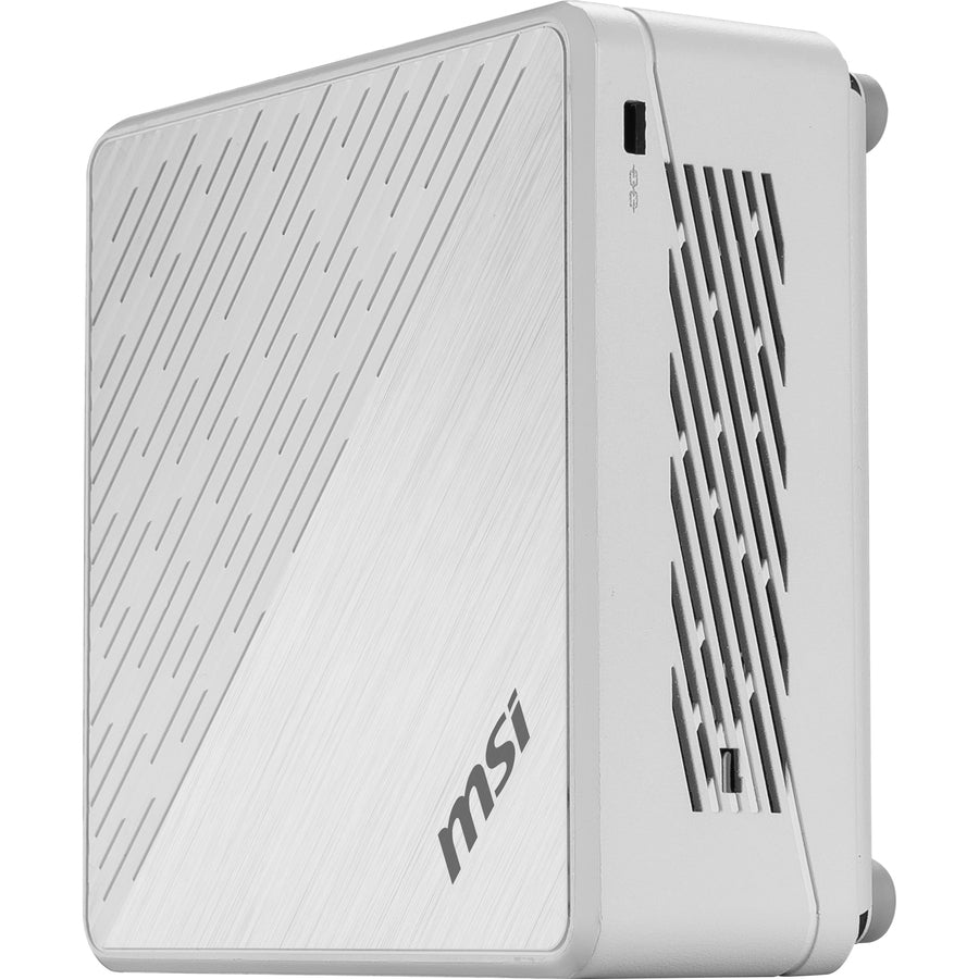MSI Cubi 5 Cubi 5 10M-648US Desktop Computer - Intel Core i5 10th Gen i5-10210U - 8 GB - 256 GB SSD - Mini PC - White CU510M648