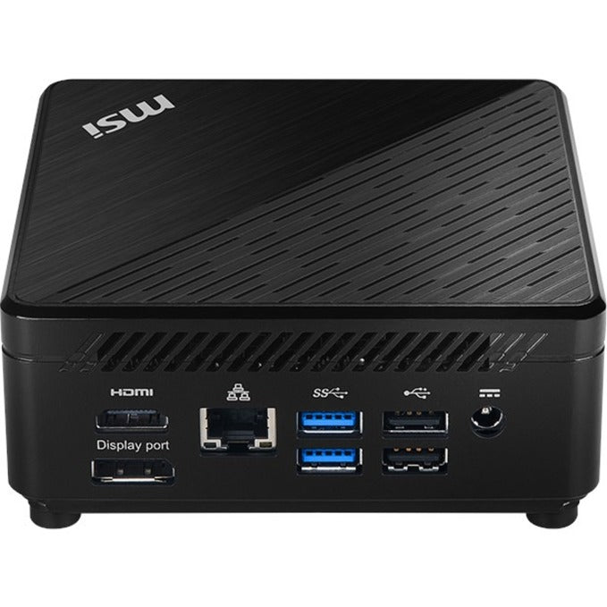 MSI Cubi 5 Cubi 5 10M-668US Desktop Computer - Intel Core i3 10th Gen i3-10110U - 8 GB - 256 GB SSD - Mini PC - Black CU510M668