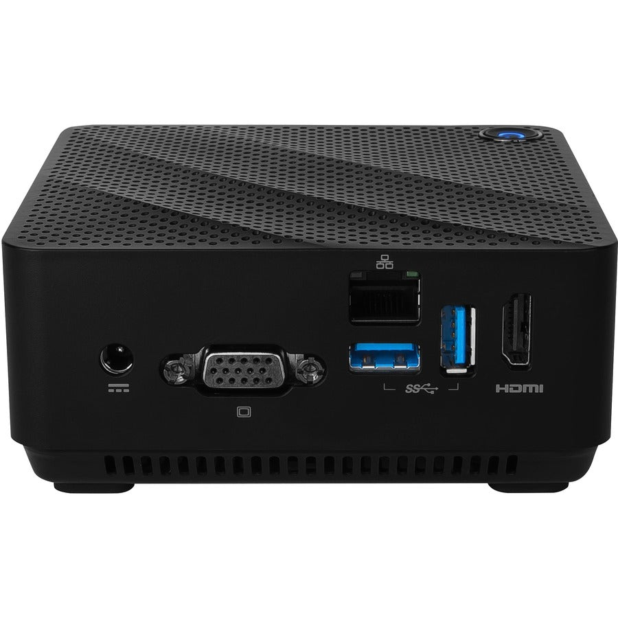 MSI Cubi N Cubi N JSL-070US Desktop Computer - Intel Celeron N4500 - 4 GB - 128 GB SSD - Mini PC - Black CUBNJSL070
