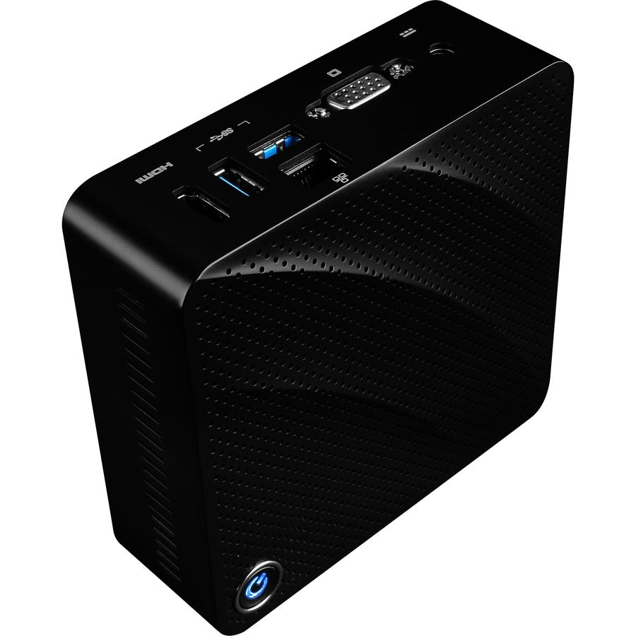 MSI Cubi N Cubi N JSL-078US Desktop Computer - Intel Pentium N6000 - 4 GB - 128 GB SSD - Mini PC - Black CUBNJSL078