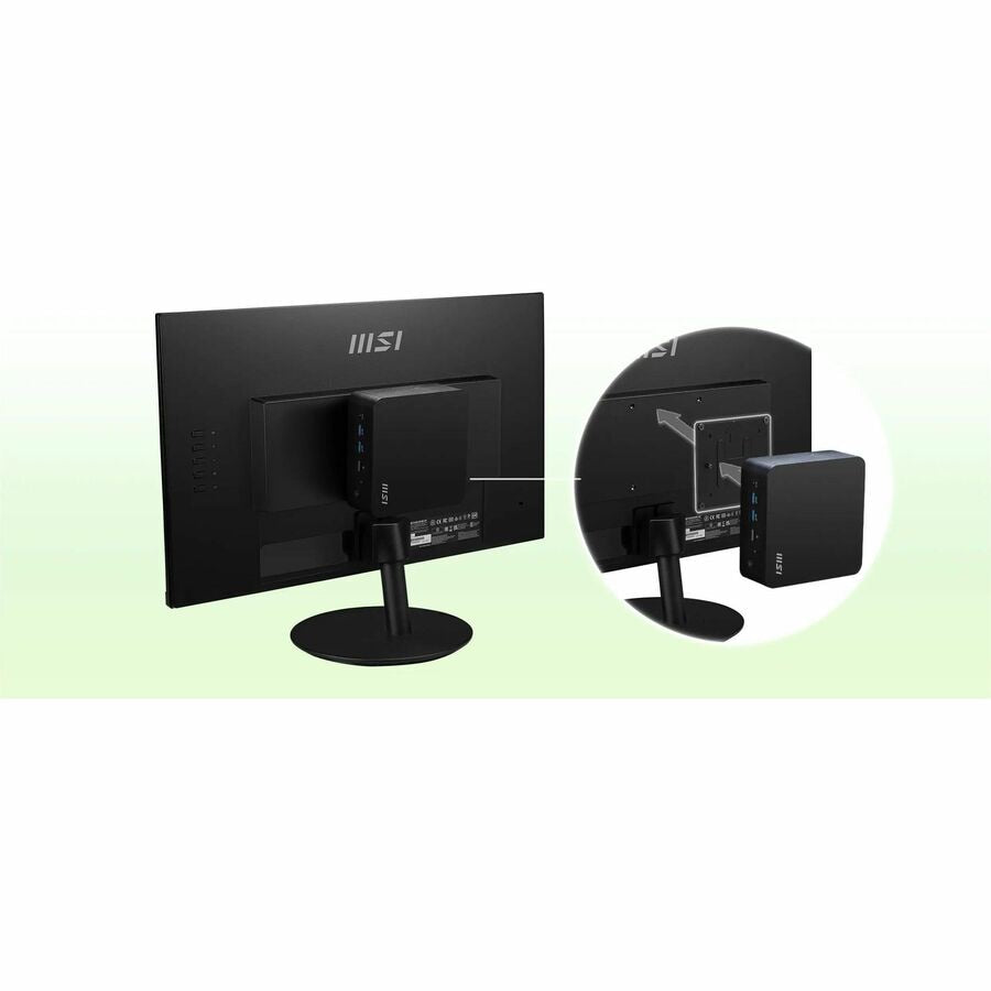 MSI Cubi NUC 1MG Mini PC Intel Core i5-120U 10-Core 1.4-5GHz DDR5