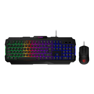 MSI FORGE GK100 Gaming Keyboard & Mouse Combo