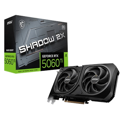 MSI GeForce RTX 5060 Ti 16GB SHADOW 2X OC PLUS