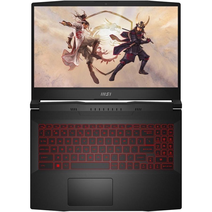 MSI Katana GF66 Katana GF66 11UC-1091 15.6 Gaming Notebook - Full HD - Intel Core i5 11th Gen i5-11400H - 8 GB - 512 GB SSD - Black" GF661091