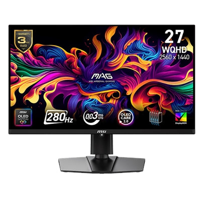 MSI MAG 271QP QD-OLED X28 27 Inch Gaming Monitor